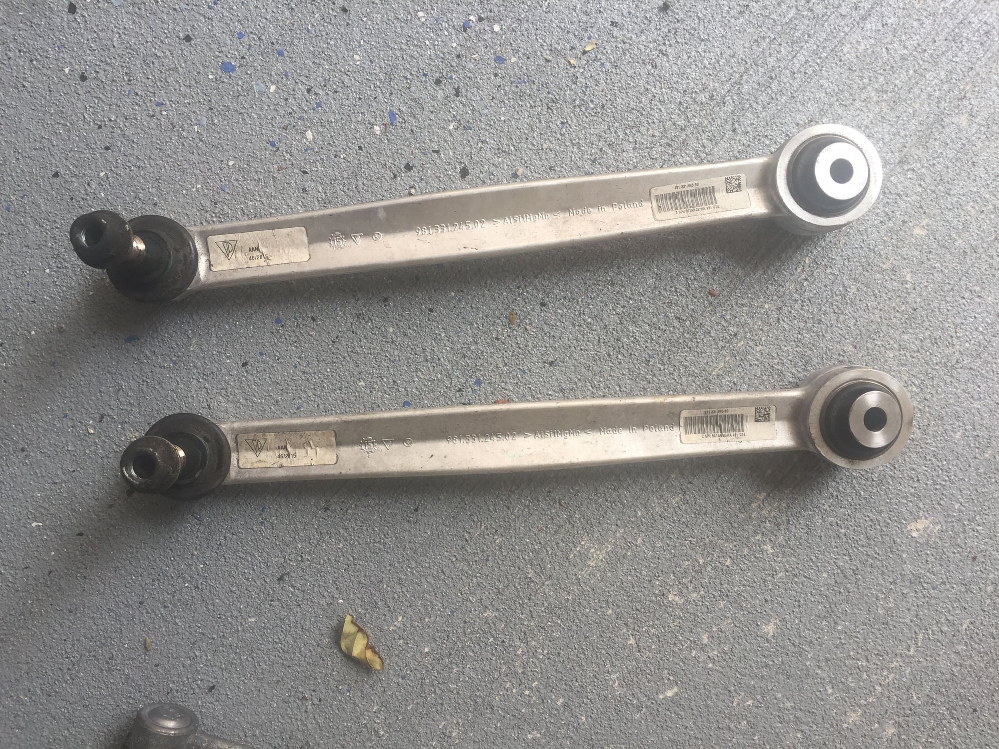 Steering/Suspension - GT4 OEM FRONT AND REAR DROP LINKS AND REAR TOE LINKS - Used - 2016 Porsche Cayman GT4 - New York, NY 10177, United States