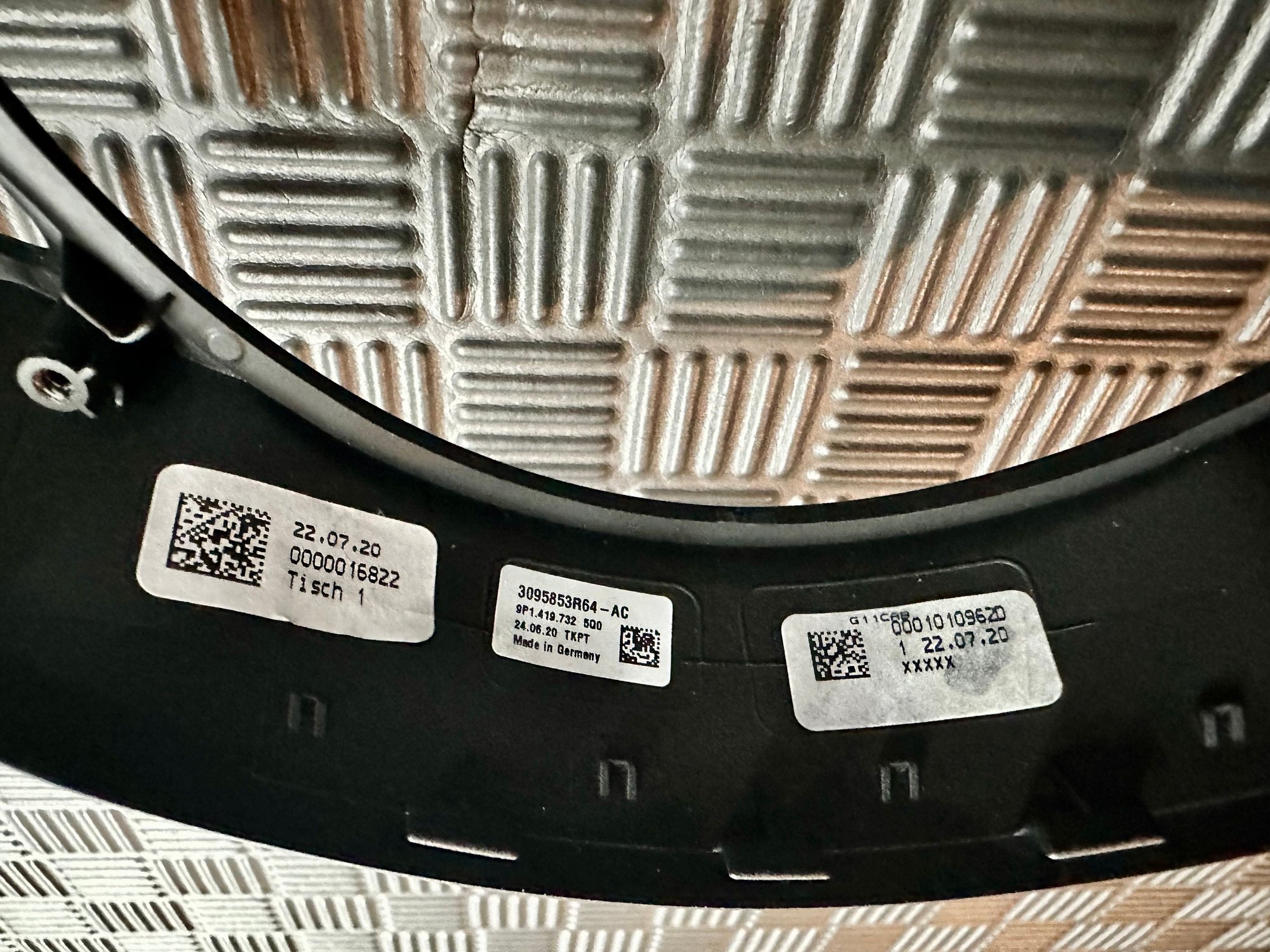 Steering/Suspension - 718 GT4 oem steering wheel trim - Used - All Years  All Models - Garden Grove, CA 92843, United States