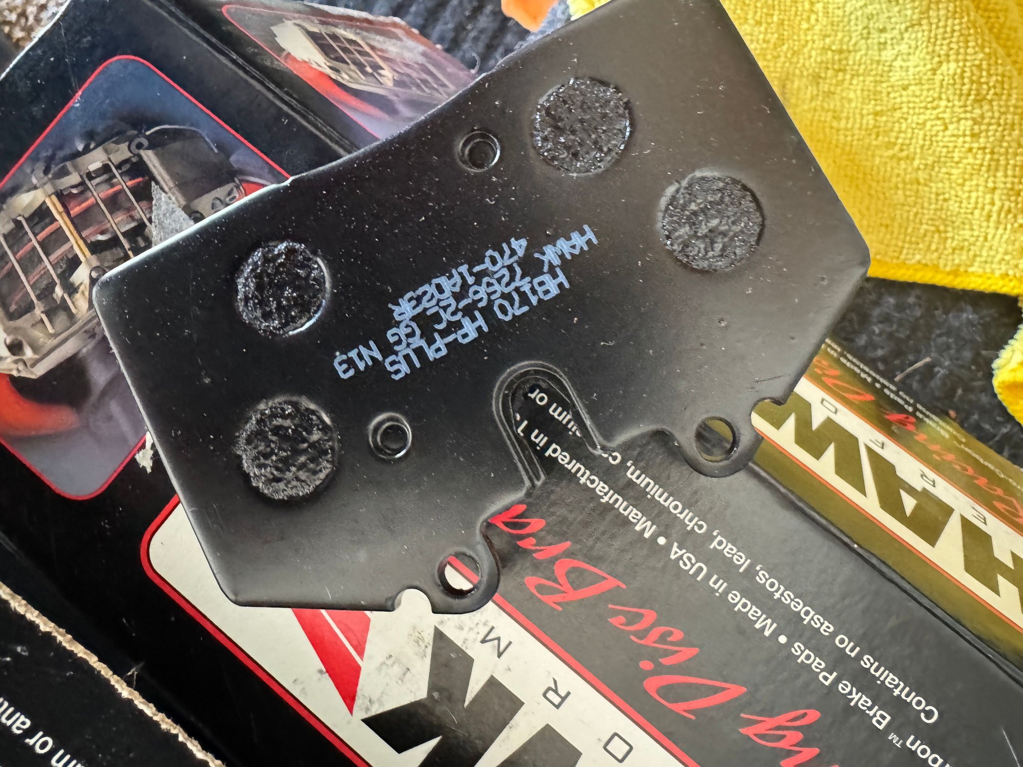 Brakes - BRAND NEW HAWK PADS HB170N.650 WILL FIT VARIOUS PCAR'S - New - 1989 to 1994 Porsche 911 - Schaumburg, IL 60194, United States