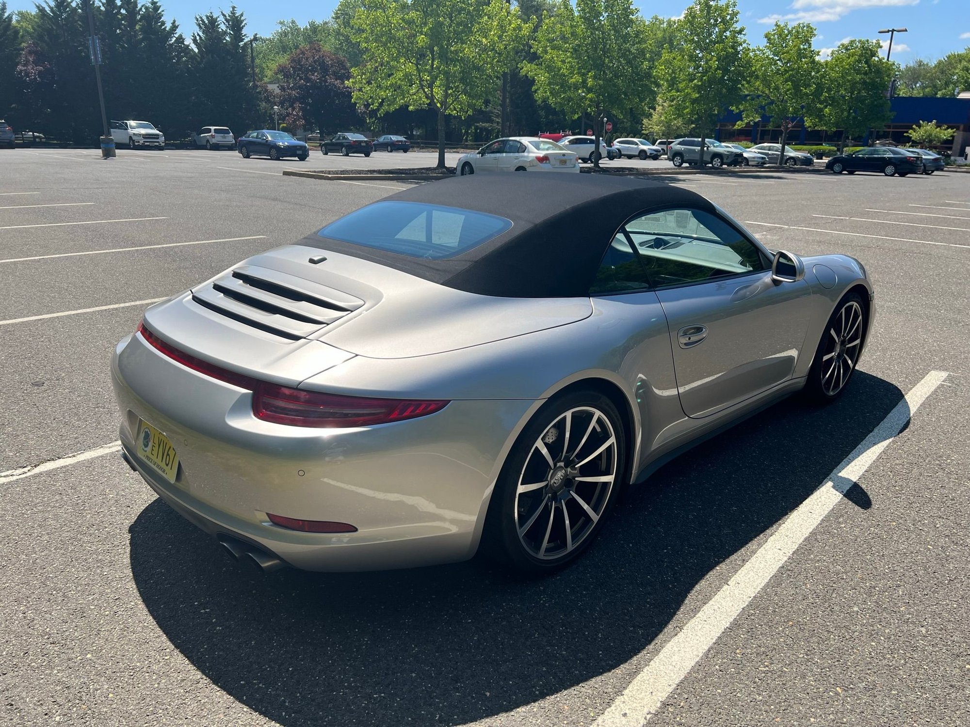 2013 Porsche 911 - 2013 991.1 C4S Cabriolet 7spd manual - Platinum Silver/black - Used - VIN WP0CB2A93DS155376 - 34,114 Miles - 6 cyl - AWD - Manual - Convertible - Silver - Shrewsbury, NJ 07702, United States