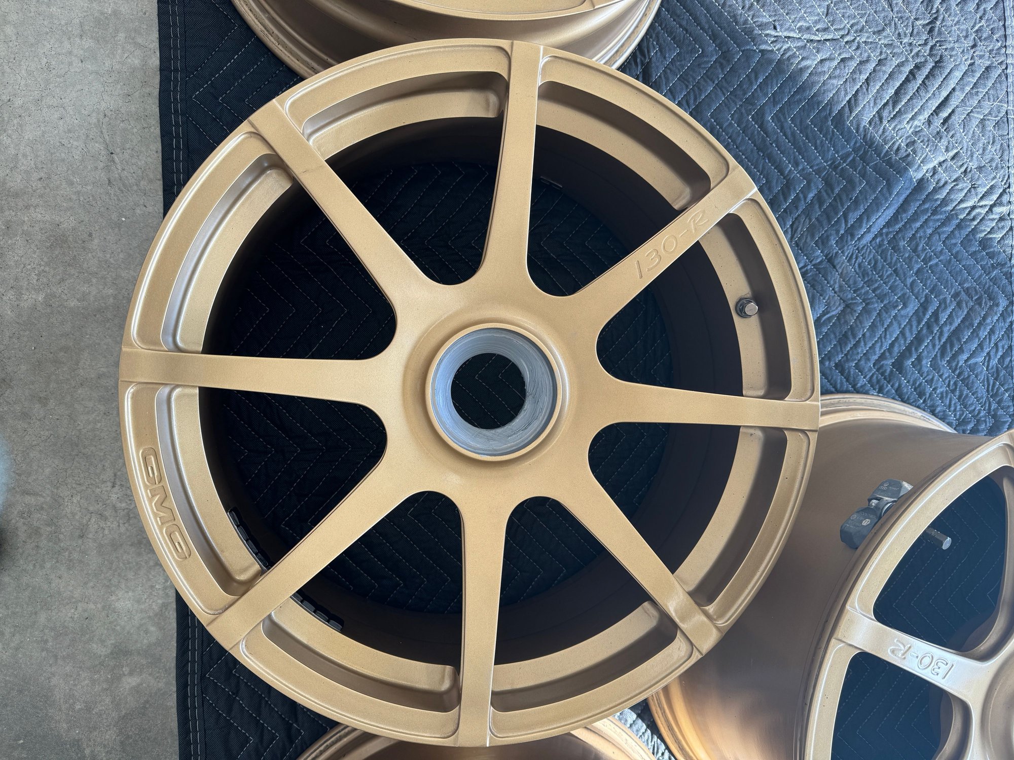 Wheels and Tires/Axles - 19" GMG 130-R 997 GT3 forged lightweight center lock wheels w/TMPS - Used - 2010 to 2011 Porsche 911 - City Of Industry, CA 91789, United States