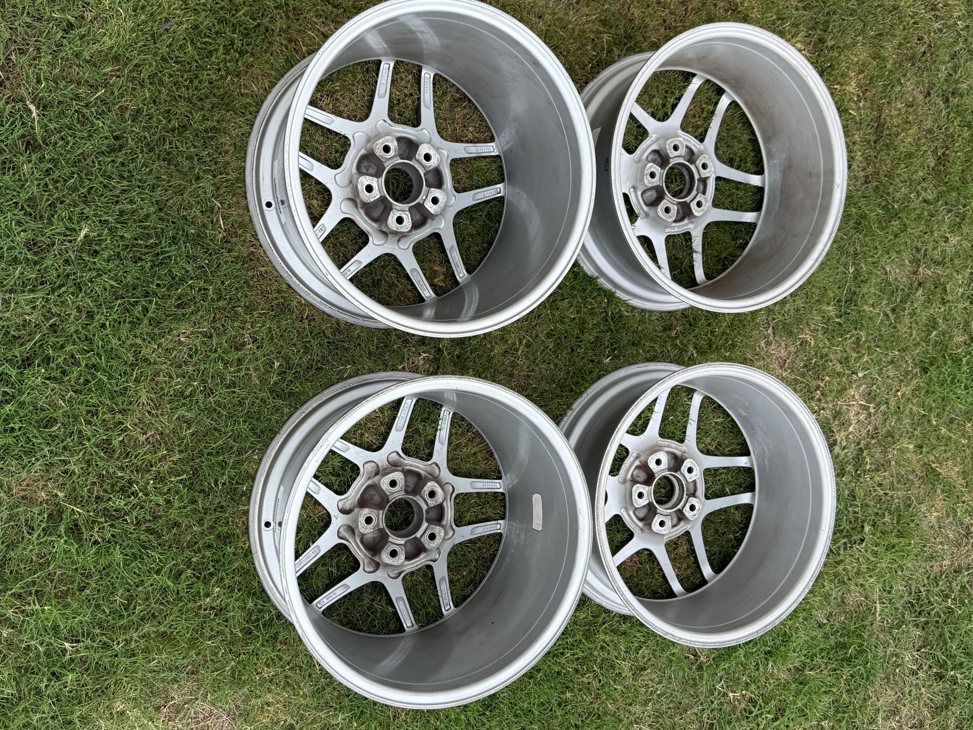 Wheels and Tires/Axles - Complete Set of Carrera S II Wheels from 2009 997.2 S Cab - Used - -1 to 2027  All Models - Cresson, TX 76035, United States