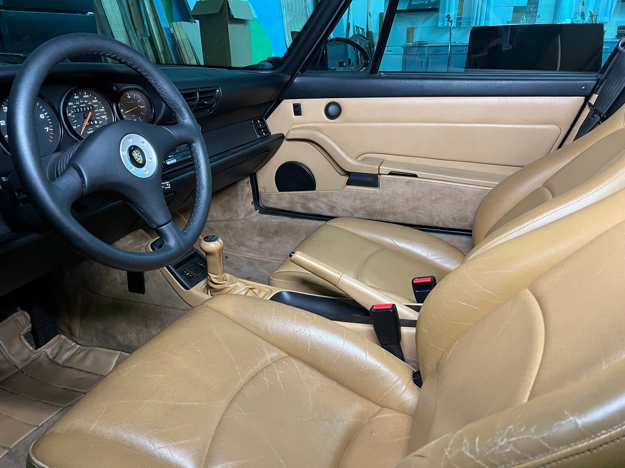 1995 Porsche 911 - 1995 993 Carrera 4 - Black/Tan - 33K Miles - Used - VIN WP0AA299XSS323820 - 33,391 Miles - 6 cyl - AWD - Manual - Coupe - Black - Nashville, TN 37211, United States