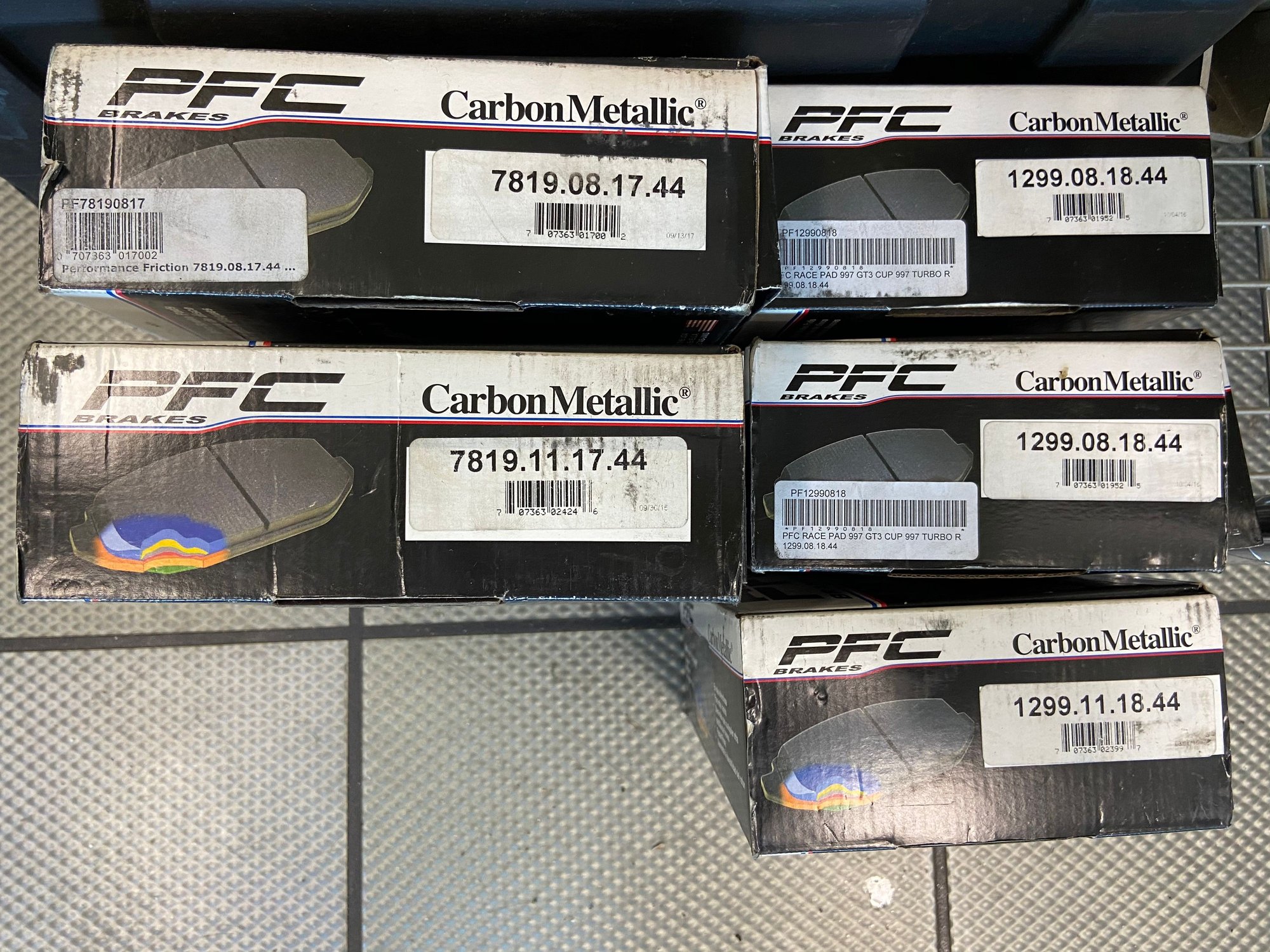 Brakes - FS: 997 GT3/Cup/Turbo PFC brake pads (new in box) - New - Jessup, MD 20794, United States