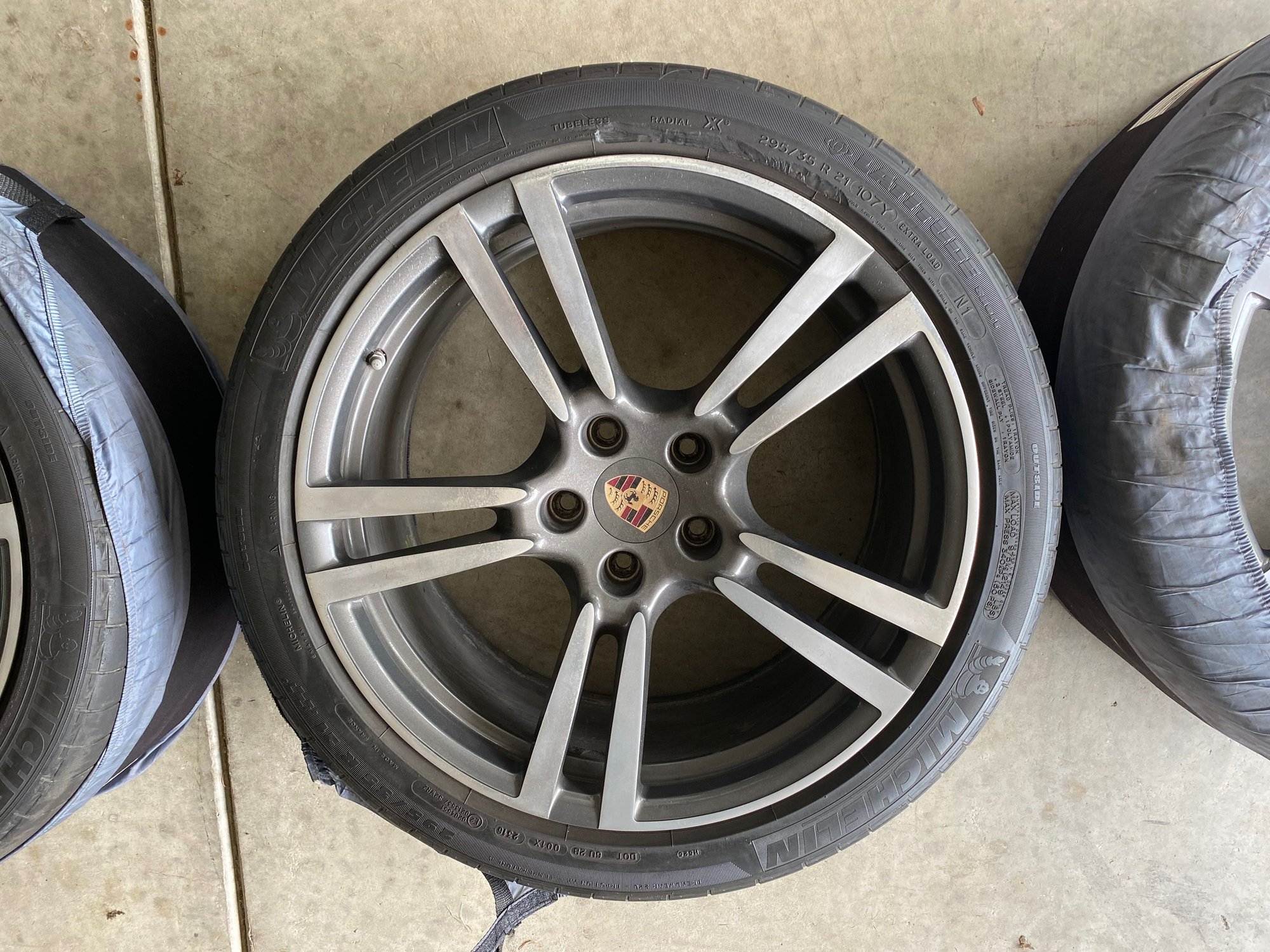 Wheels and Tires/Axles - 2014 Cayenne 21" 911 Turbo II Wheels - Used - -1 to 2026  All Models - Cincinnati, OH 45245, United States