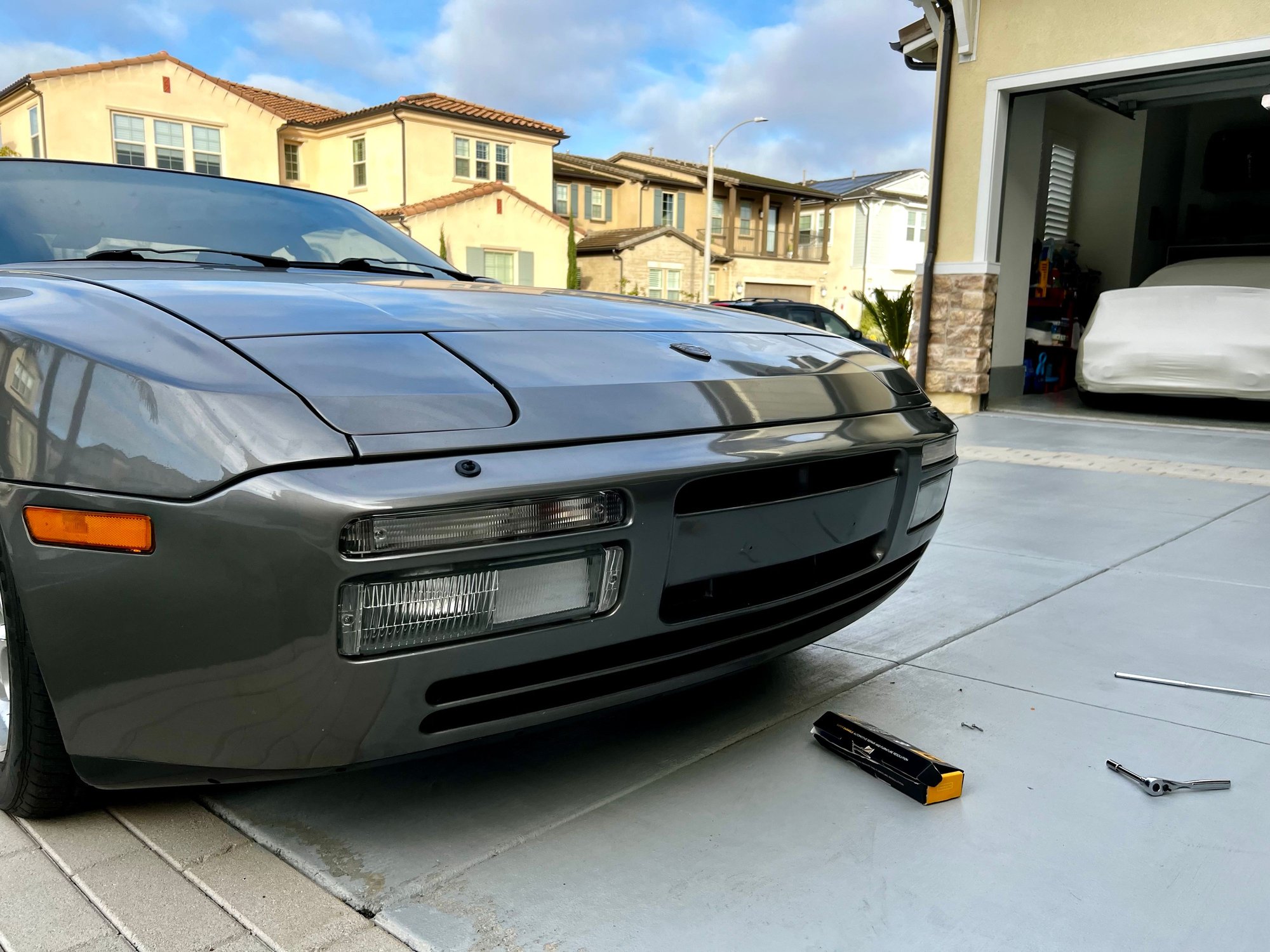 I talked the clear front turn signals. Much nicer! 