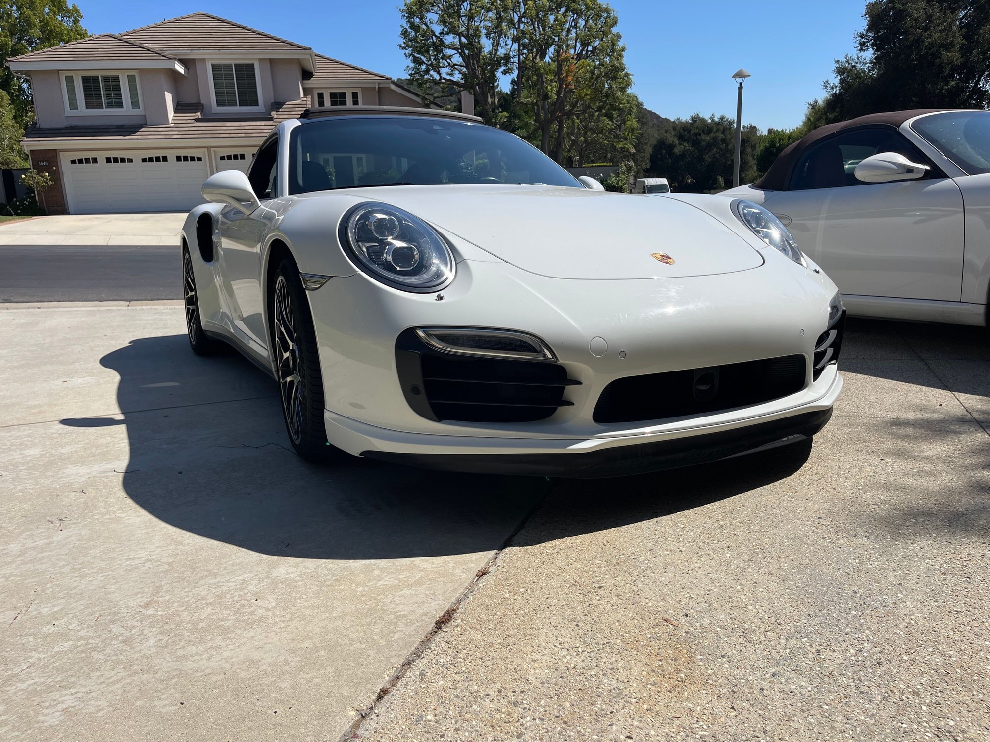 2014 Porsche 911 - Porsche 911Turbo S Lots of extras (Ordered this car) - Used - VIN WP0AD2A91ES167450 - 65,250 Miles - 6 cyl - AWD - Automatic - Coupe - White - Thousand Oaks, CA 91360, United States