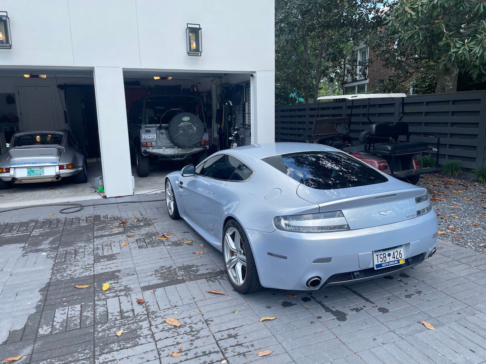 2010 Aston Martin V8 Vantage - 2010 Aston Martin V8 Vantage Manual Charleston, SC - Used - VIN SCFEBBAC8AGC13649 - 21,000 Miles - 8 cyl - 2WD - Manual - Coupe - Silver - Mount Pleasant, SC 29464, United States