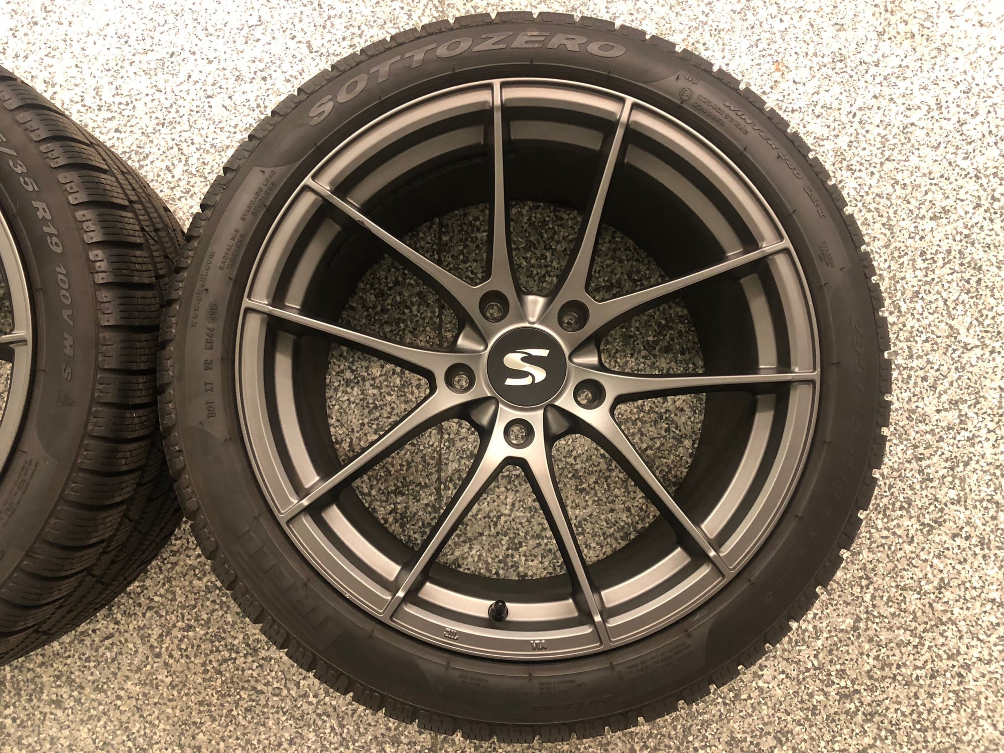 Wheels and Tires/Axles - 991.2 19" Winter Wheel/Tire Set for NB Cars - Used - 2017 to 2019 Porsche 911 - Oklahoma City, OK 73102, United States