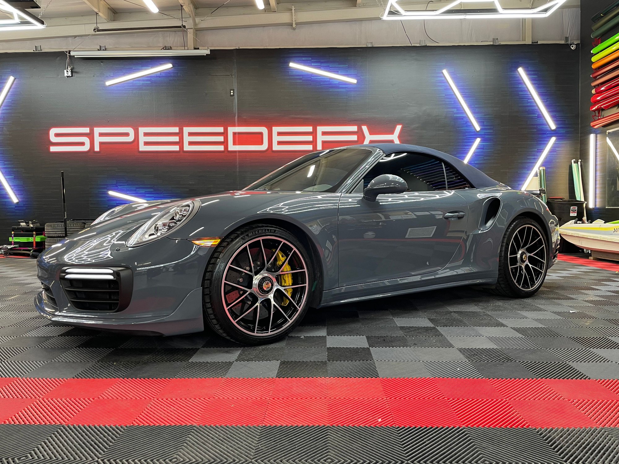 2018 Porsche 911 - Spring-Summer Fun! High Spec 911 Turbo S Cabriolet - Used - VIN WP0CD2A99JS162127 - 11,515 Miles - 6 cyl - AWD - Automatic - Convertible - Blue - Highlands Ranch, CO 80126, United States