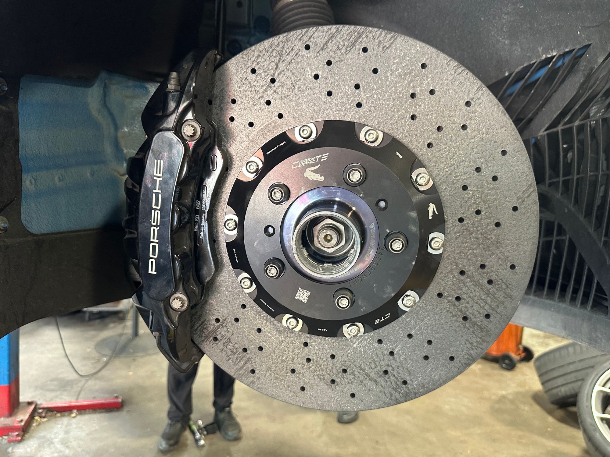 Brakes - CTE CCM Carbon Ceramic Rotors and pads 992 911 - Used - All Years Porsche 911 - Little Rock, AR 72223, United States