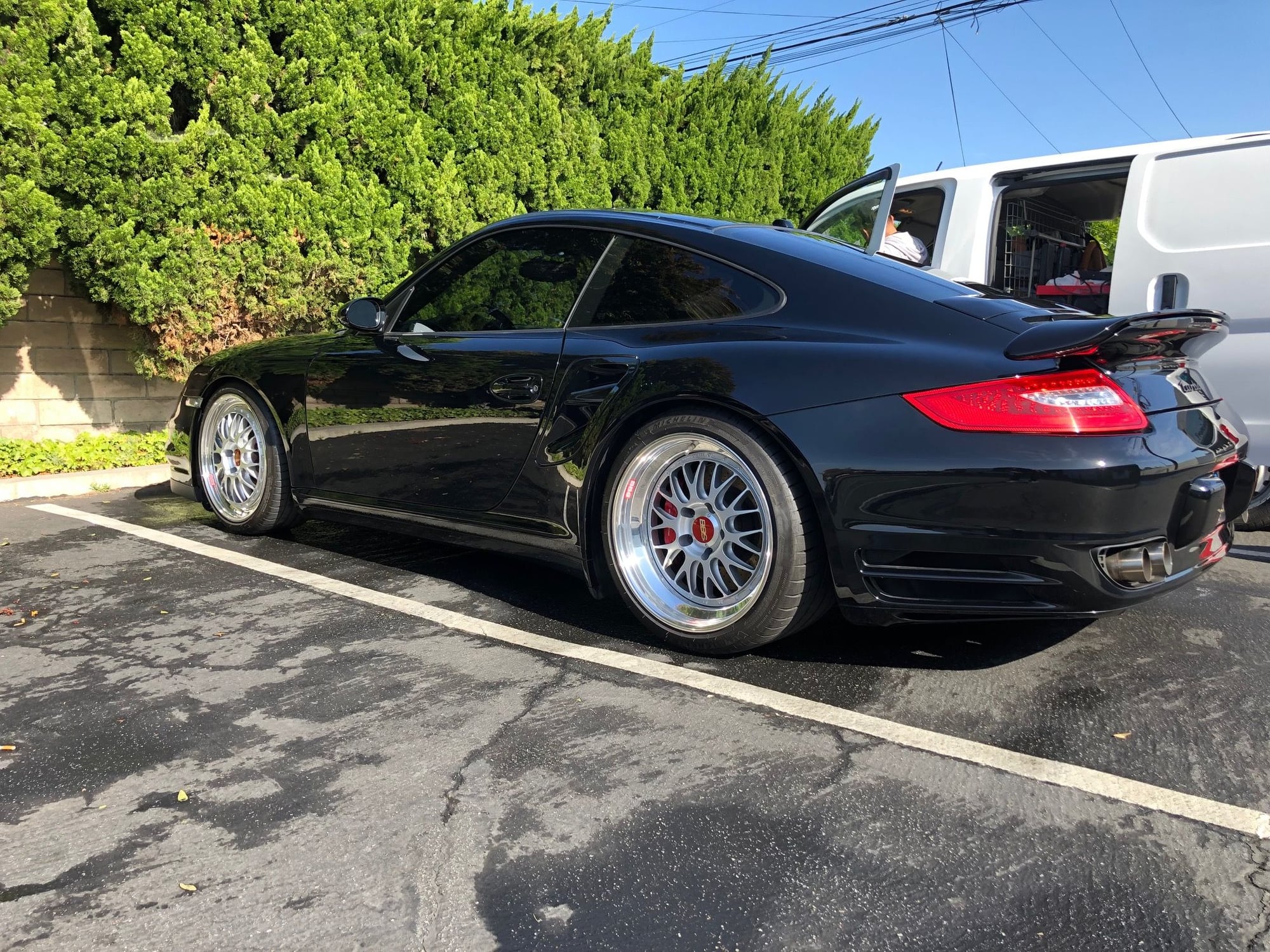 2009 Porsche 911 - 2009 911 Turbo Coupe 6spd Blk/Blk w/ light mods - Used - VIN WP0AD29909S766267 - 80,020 Miles - 6 cyl - AWD - Manual - Coupe - Black - Torrance, CA 90505, United States