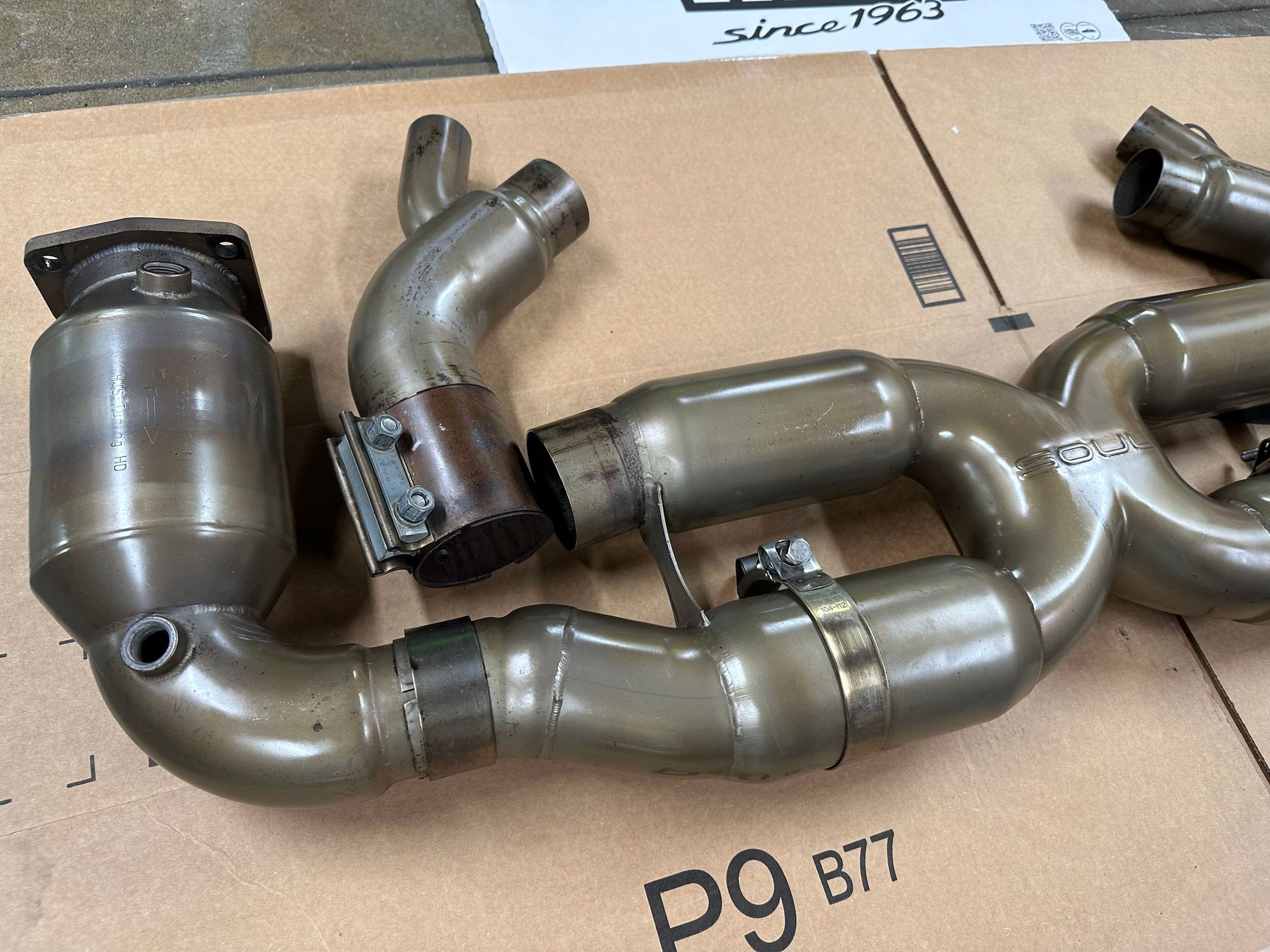 Engine - Exhaust - Soul Performance Exhaust - Sport X-Pipe Exhaust System 991.1 991.2 Turbo/TurboS - Used - 2013 to 2019 Porsche 911 - Sf, CA 94104, United States