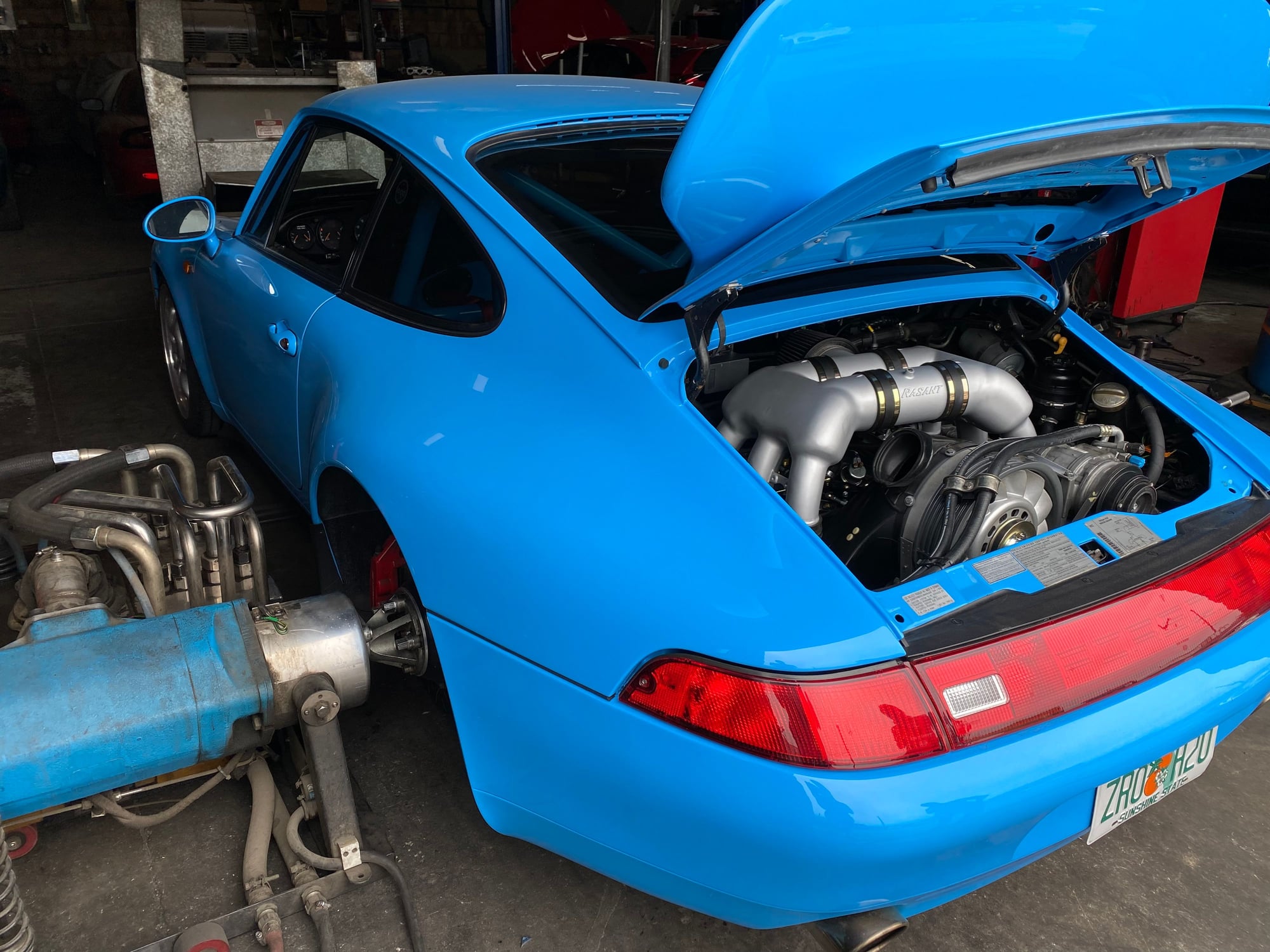1995 Porsche 911 - 1995 Carrera RS Clone - Used - VIN WP0AA2999SS323842 - 7,200 Miles - 6 cyl - 2WD - Manual - Coupe - Blue - Melbourne, FL 32940, United States