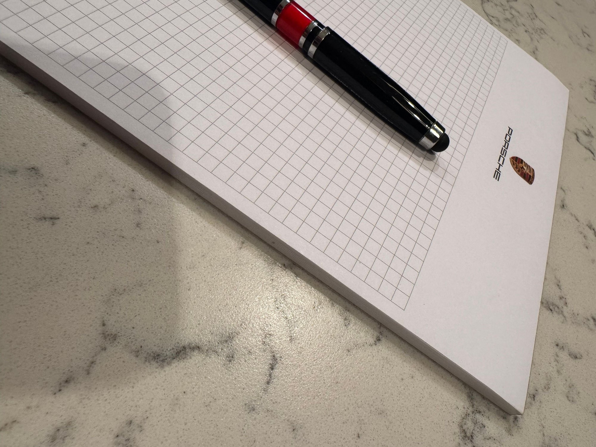 Accessories - New Porsche Notepad with Porsche Pen and KeyChain. - New - All Years  All Models - Marlton, NJ 08053, United States