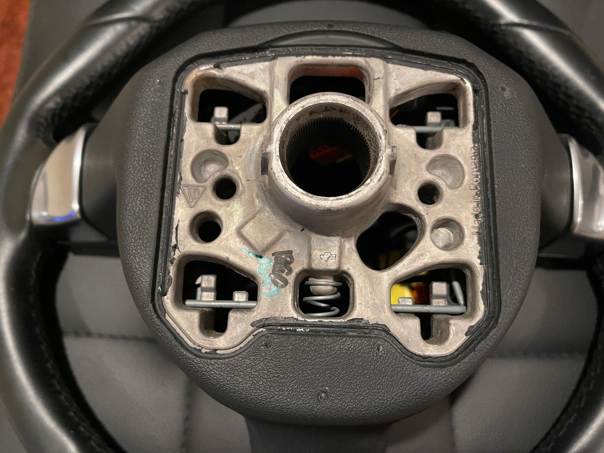 Interior/Upholstery - Black Leather Porsche PDK Wheel out of a 2014 Porsche 911 - Used - 0  All Models - Woodland Hills, CA 91364, United States