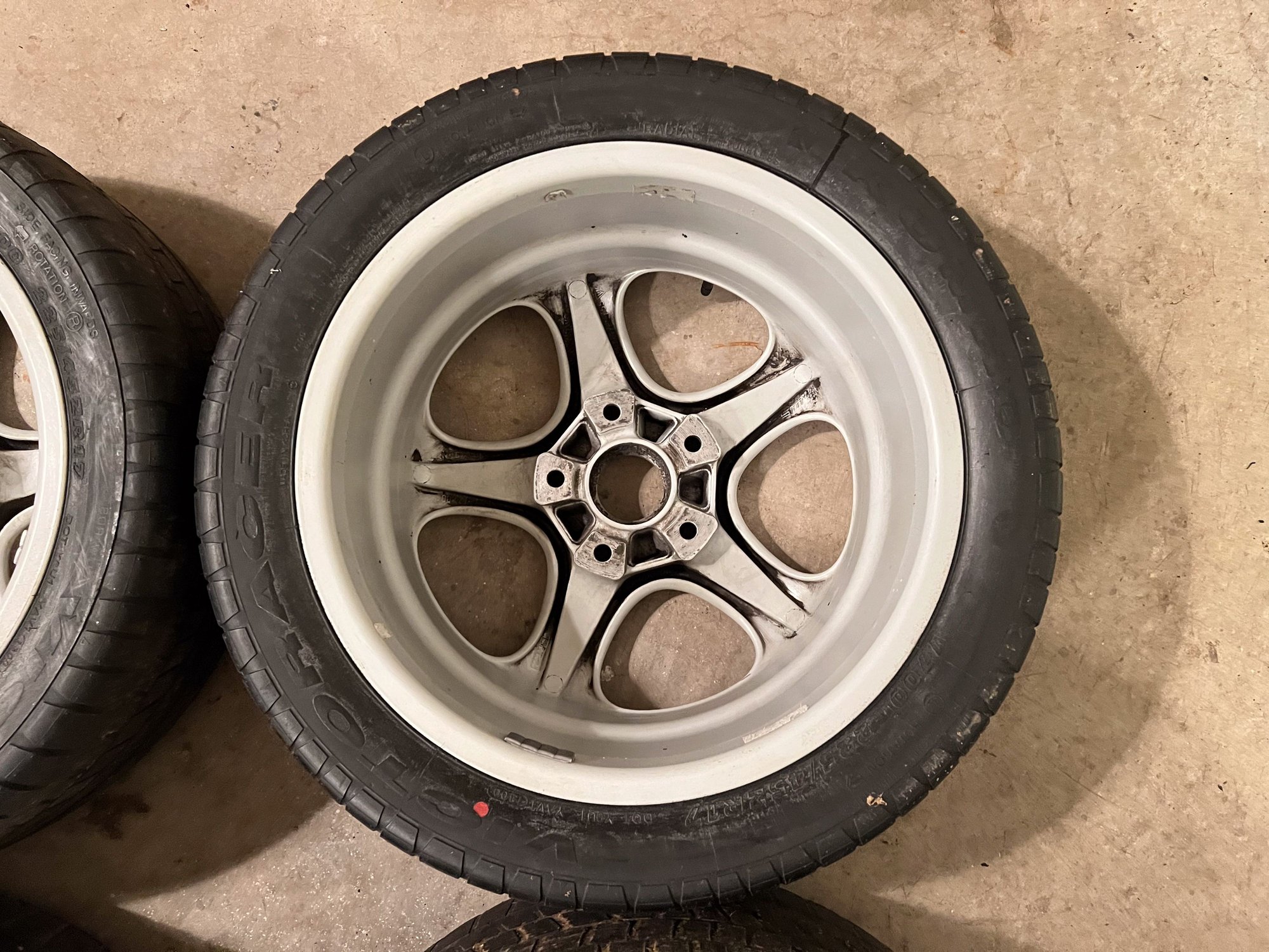 Wheels and Tires/Axles - Set of 7"X17" and 9"X17" ET55 Porsche Cup2 wheels with Kumho Victoracer V700 Tires - Used - 1995 to 1998 Porsche 911 - All Years Porsche 944 - Bolingbrook, IL 60490, United States