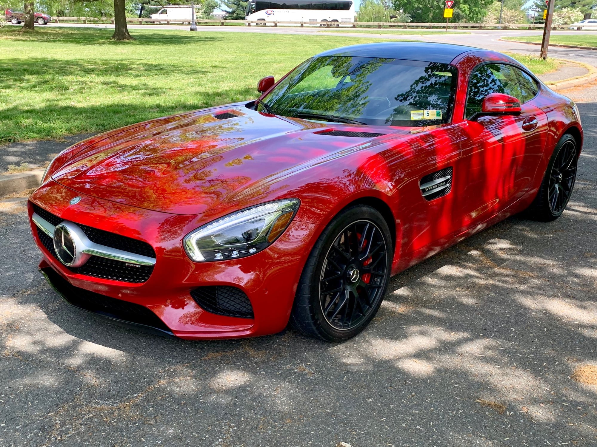 2016 Mercedes-Benz AMG GT S - 2016 Mercedes-Benz AMG GTS with Dynamic Plus - Used - VIN WDDYJ7JA6GA006976 - 13,700 Miles - 8 cyl - 2WD - Automatic - Coupe - Red - Alexandria, VA 22314, United States