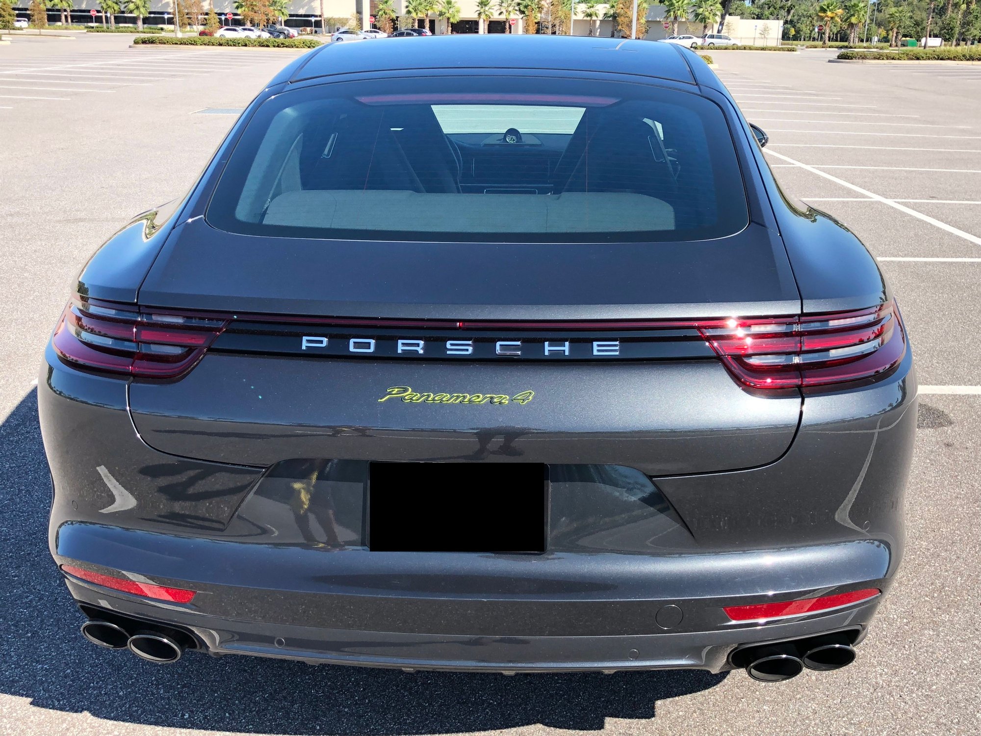 2018 Porsche Panamera - 2018 Porsche Panamera 4 e- Hybrid - Volcano Grey Metallic, $125,200 MSRP - Used - VIN WP0AE2A76JL128255 - 3,500 Miles - 6 cyl - AWD - Automatic - Sedan - Gray - Tampa, FL 33601, United States