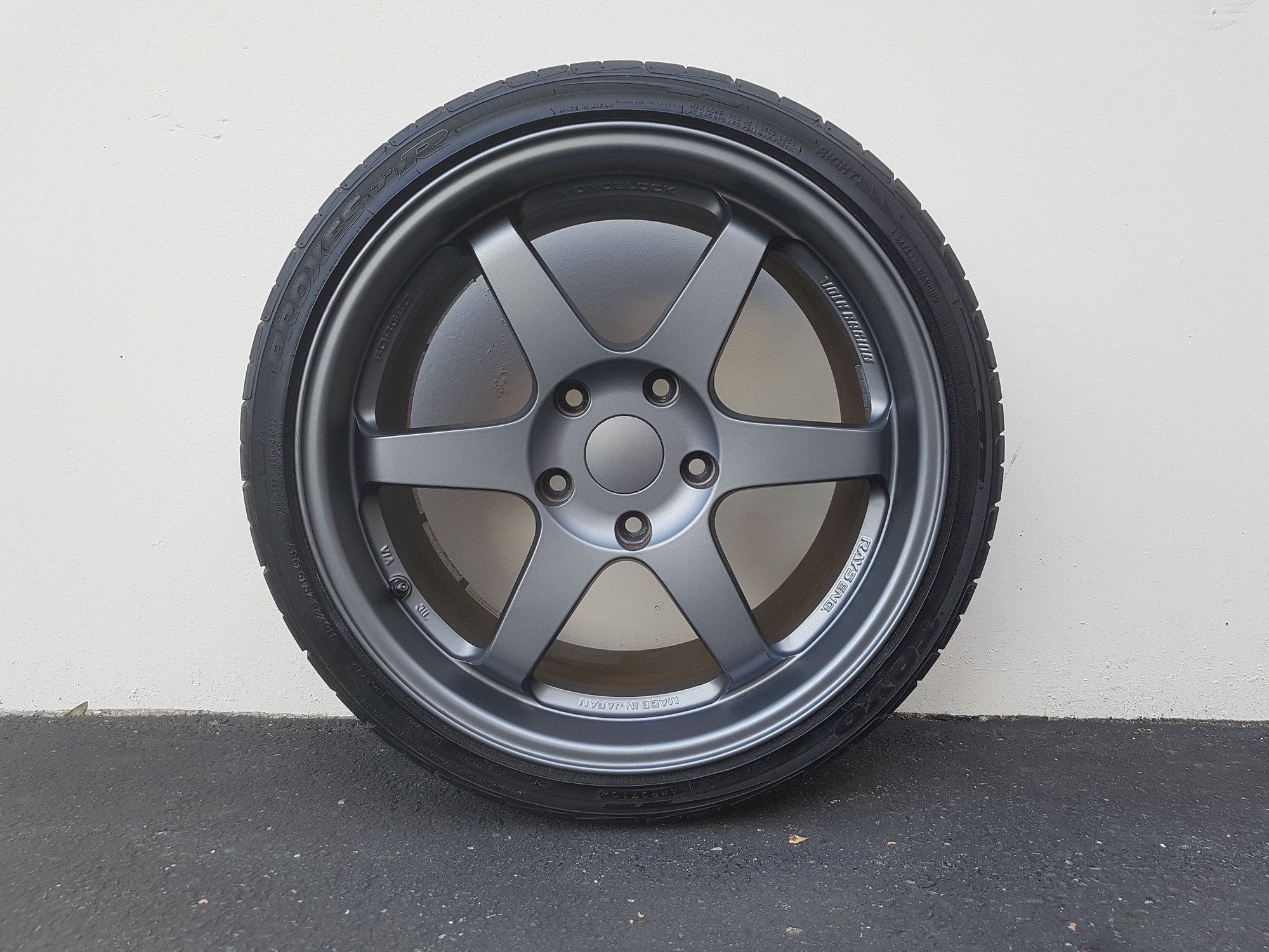 Wheels and Tires/Axles - 19" Volk TE37 Wheels - Used - 1999 to 2008 Porsche 911 - Vancouver, BC V5R5J4, Canada