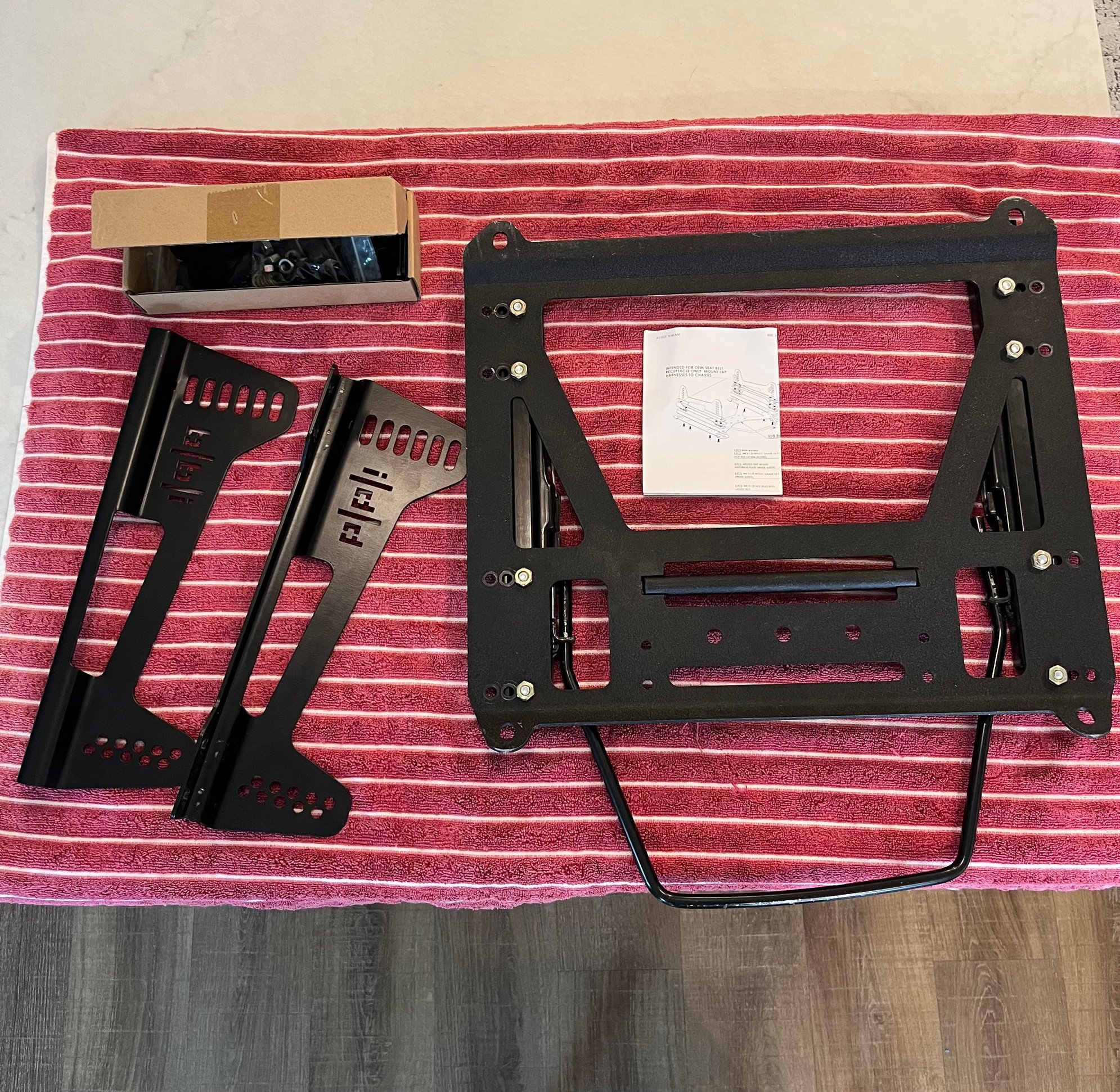 Interior/Upholstery - BBI Seat Base & Slider Kit Porsche 996/997/991/987/981/718 - Used - 1998 to 2020 Porsche All Models - Fort Wayne, IN 46835, United States