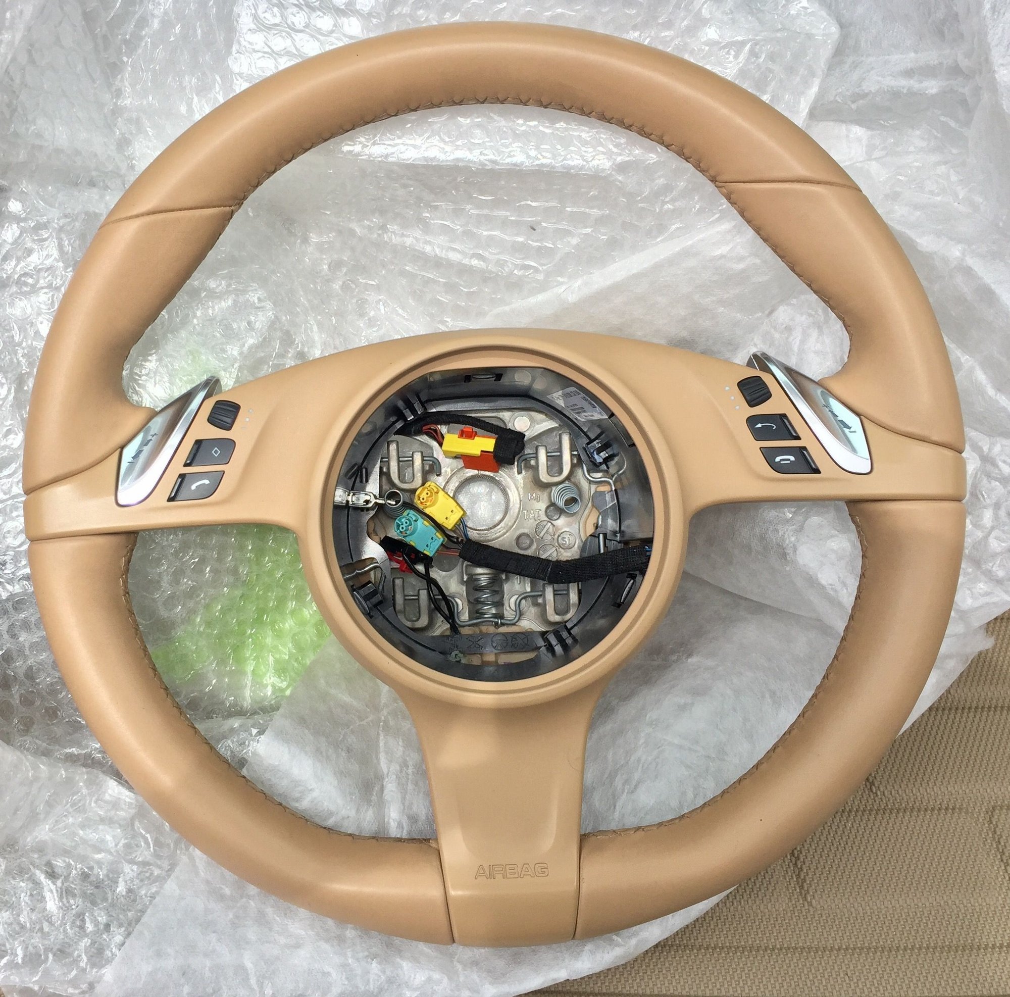 958 2014 Cayenne Beige Heated Steering Wheel Multi Function Rennlist