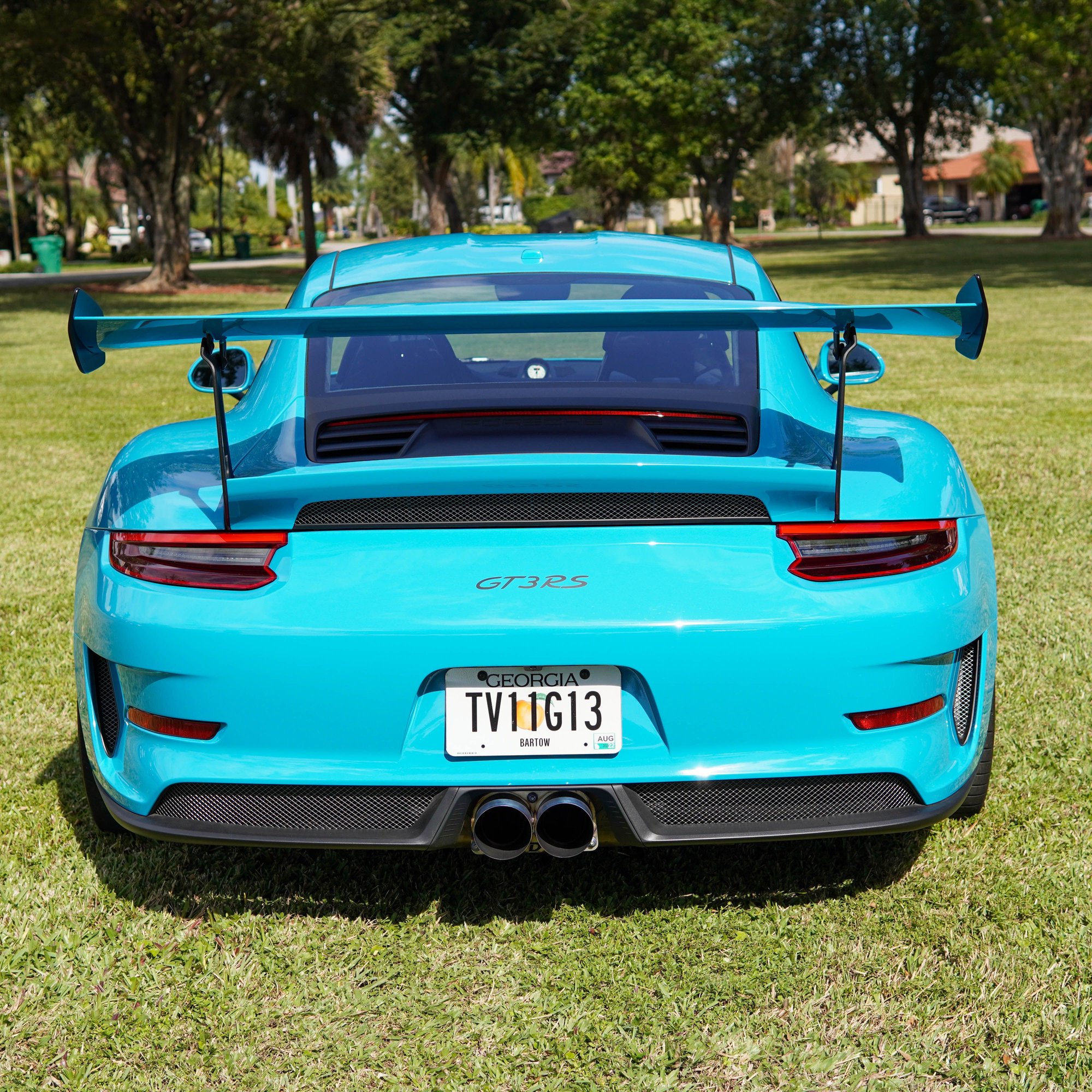 2019 Porsche 911 - 2019 Porsche GT3 Rs Miami Blue Rebuilt Title - Used - Miami Lakes, FL 33014, United States