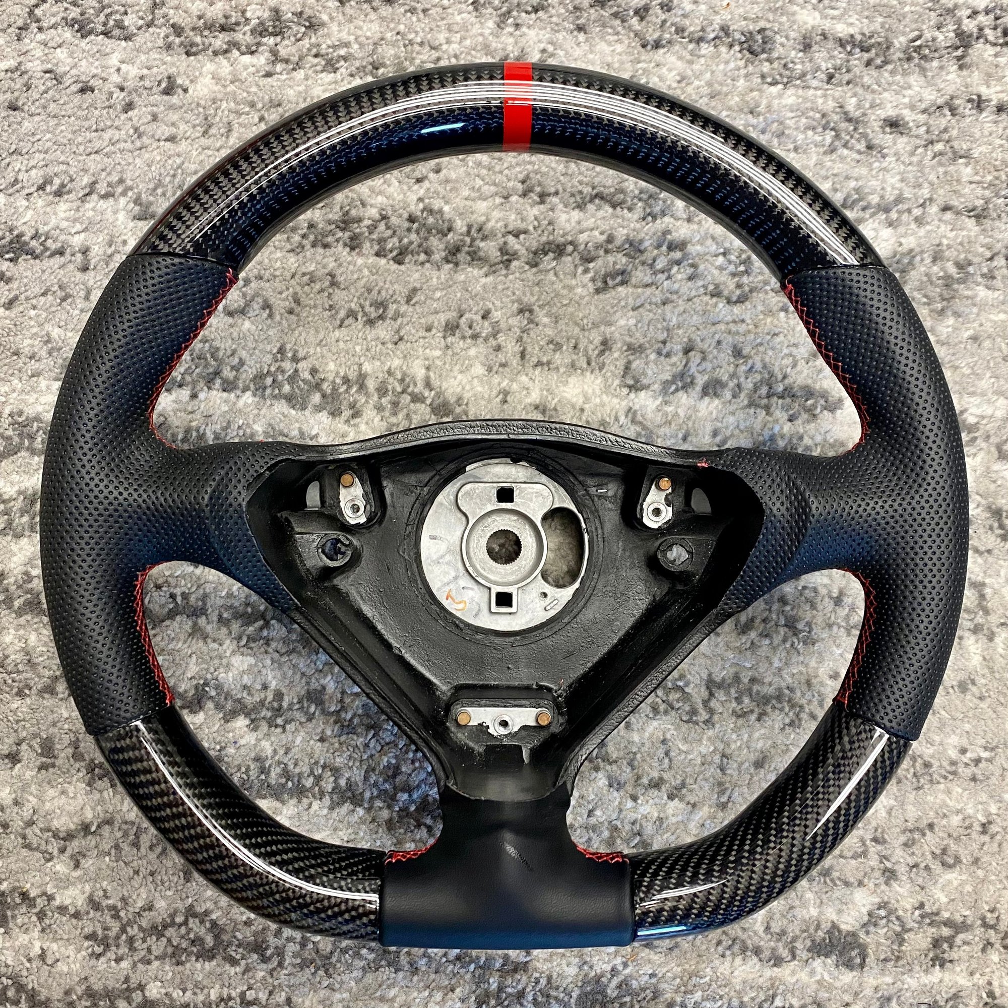 Interior/Upholstery - CUSTOMIZED OEM STEERING WHEEL (986 AND 996 FITMENT) - Used - 1999 to 2005 Porsche 911 - 1996 to 2002 Porsche Boxster - Metro Detroit, MI 48346, United States