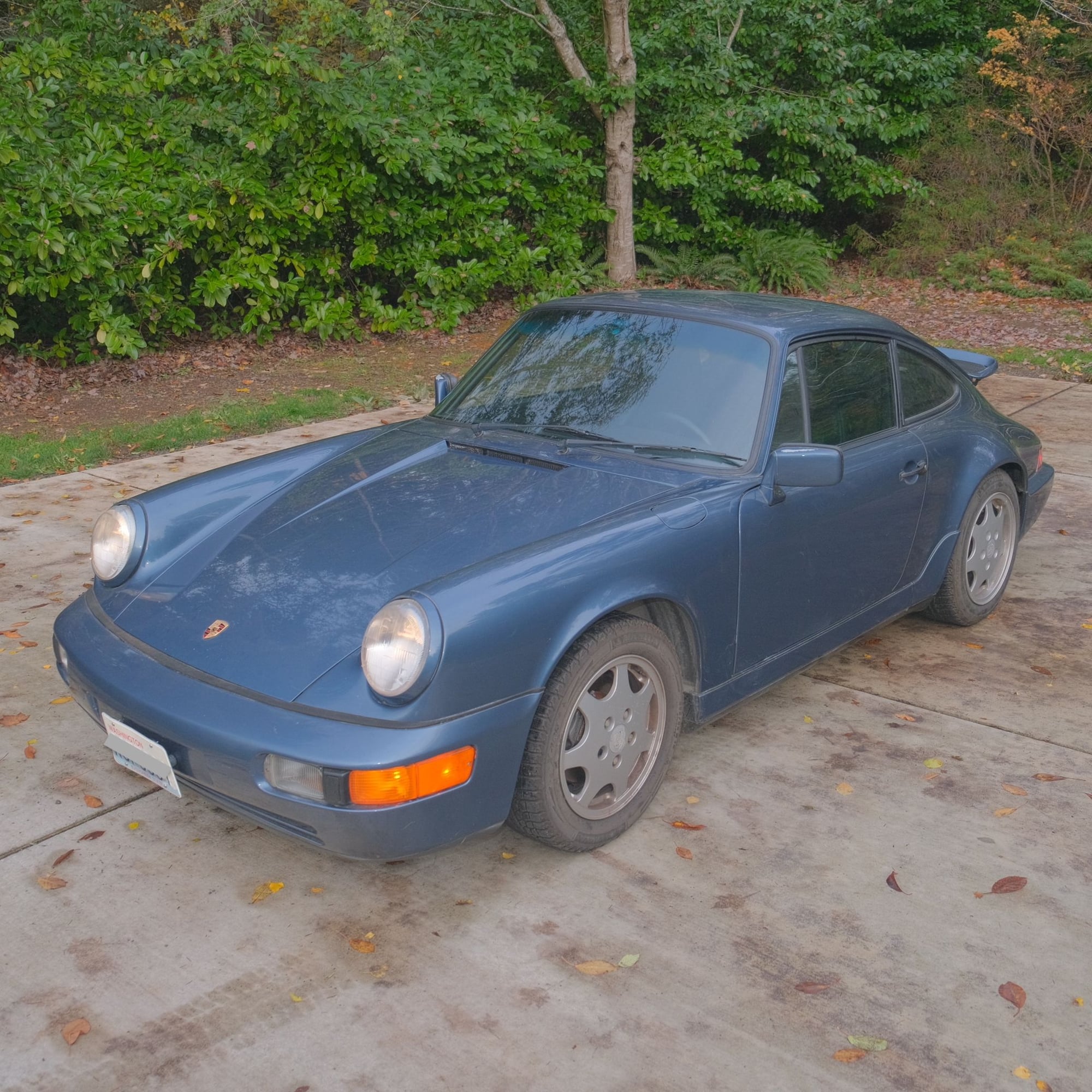 1990 Porsche 911 - 1990 C4 Coupe - Used - VIN WP0AB2964LS451751 - 6 cyl - AWD - Manual - Coupe - Blue - Poulsbo, WA 98370, United States