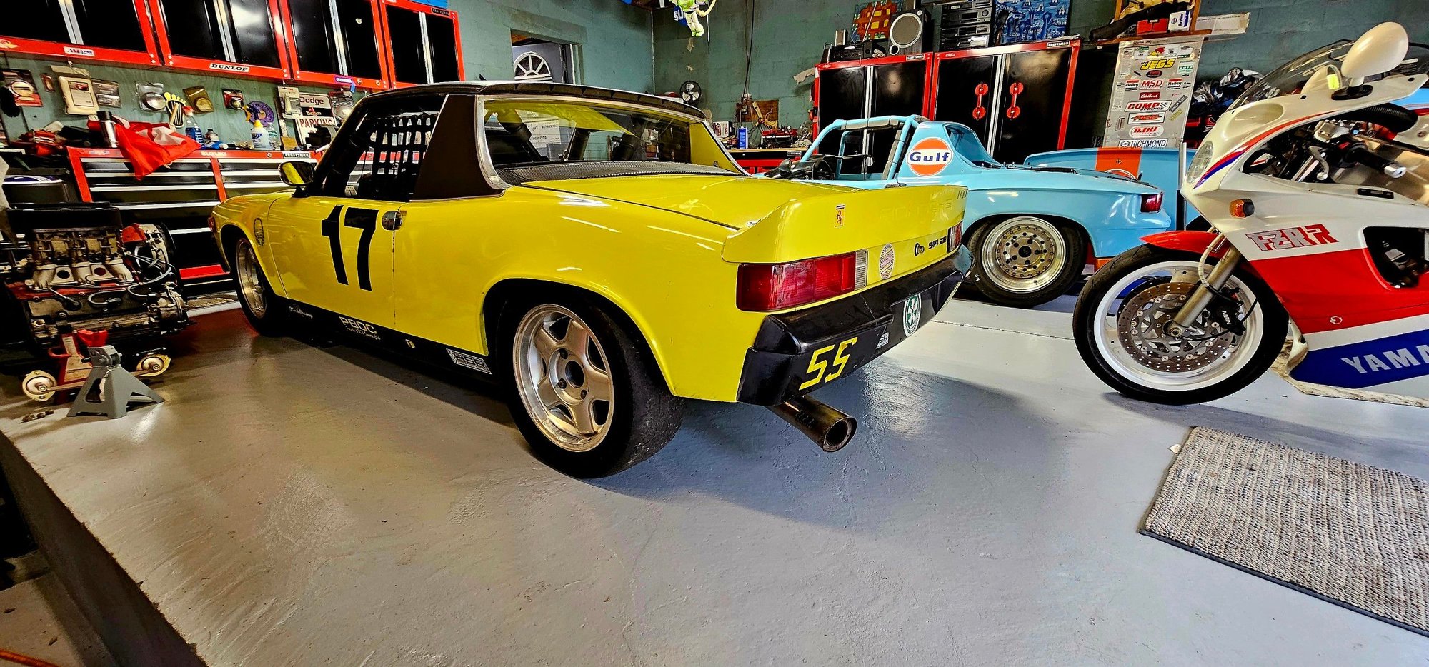 1974 Porsche 914 - Vintage Porsche 914 Race Car - Used - VIN 4742900095 - 999,999 Miles - 4 cyl - 2WD - Manual - Coupe - Yellow - Rumson, NJ 07760, United States