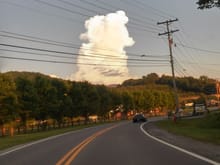 Mushroom cloud at SITM