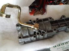 Turbo oil outlet on 2.7 block