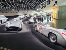 Mercedes Museum: Classic Race cars