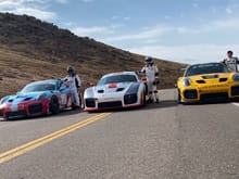 A couple of the vehicles we're helping support. #000 David Donner in the 2019 GT2 RS Clubsport, #11 Jeff Zwart in the 2019 935, and #911 David Donohue in the 2019 GT2 RS Clubsport