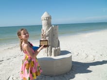Winning the Naples Port Royal Sandcastle competition has become a family tradition (obsession?)
