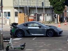 Sorry about crummy photo.  It popped out of factory and cruised by quite quickly last week.  Sounded and looked stunning, and I have had all GT products in my garage last 8-9 years.  Now want one! 