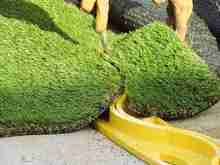 Artificial grass installation