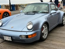 Not many 964's this year and the rain came too early to see everything. I missed seeing #The964turbopage again this year but he brought his beautiful Horizon Blue turbo 