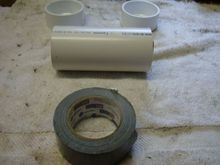 PVC and duct tape