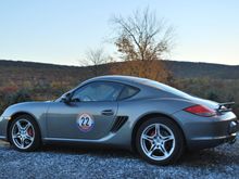 Side view with the 18" wheel set