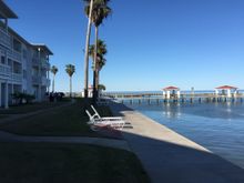 Spring Fling hotel right on the water.