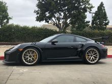 GT2RS side-view 50% tint