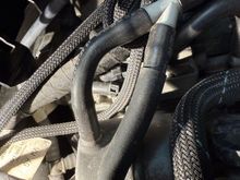 Solenoid capped and zip tied and vacuum line plugged and zip tied.