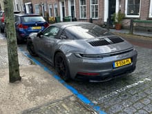Saw this in Amsterdam too last week. 

I saw many 911’s in Holland during the week we were there. 

We were in Spain the previous 3 weeks and didn’t see any 911’s. 