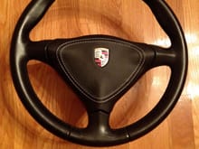 Three spoke wheel with leather airbag form Dallas Custom Steering Wheel