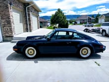 Dunkelblau 86 Carrera, 41000 miles (Fuchs soon).