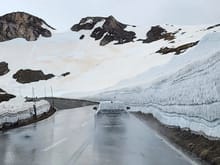 Driving through snowmelt 