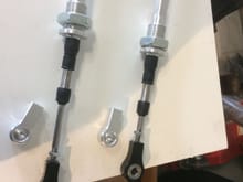  Correct rod ends on cable