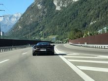 McLaren 720S somewhere near Zurich. He gave me a thumbs up, awesome!