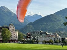 paragliders are apparently a thing in Interlaken
